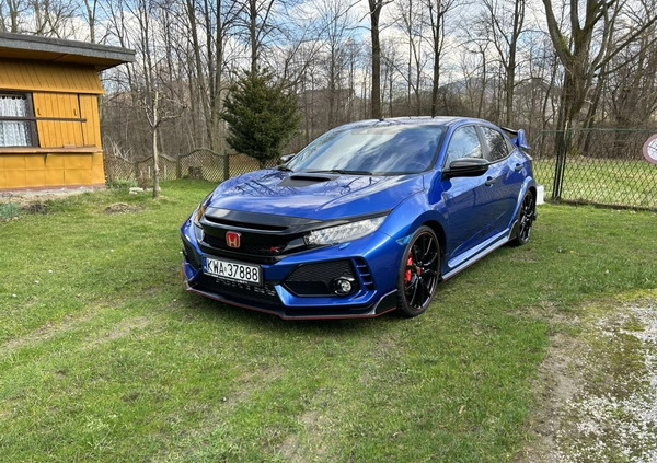 Honda Civic cena 160000 przebieg: 36500, rok produkcji 2019 z Sułkowice małe 137